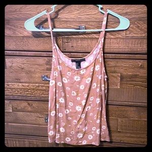 Pink Floral Tanktop